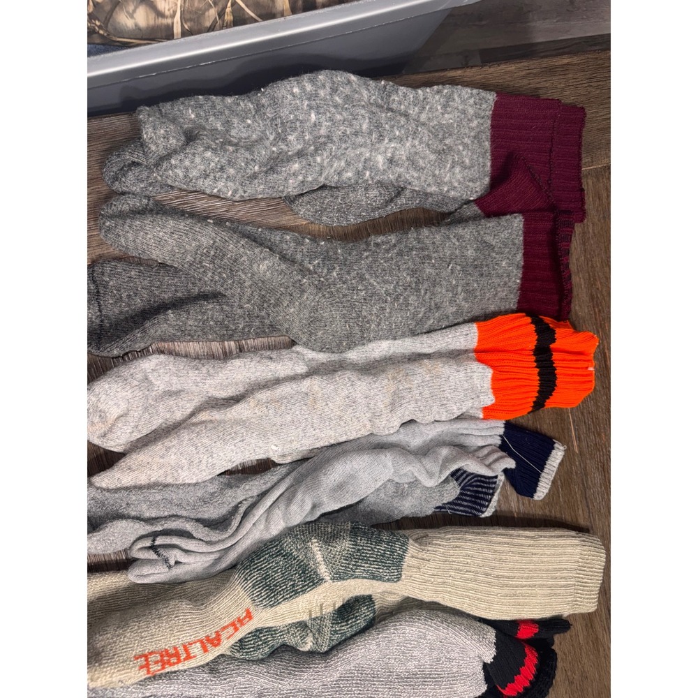 Assorted Mens Thermal Boot Socks Bundle Heavy Dut… - image 3